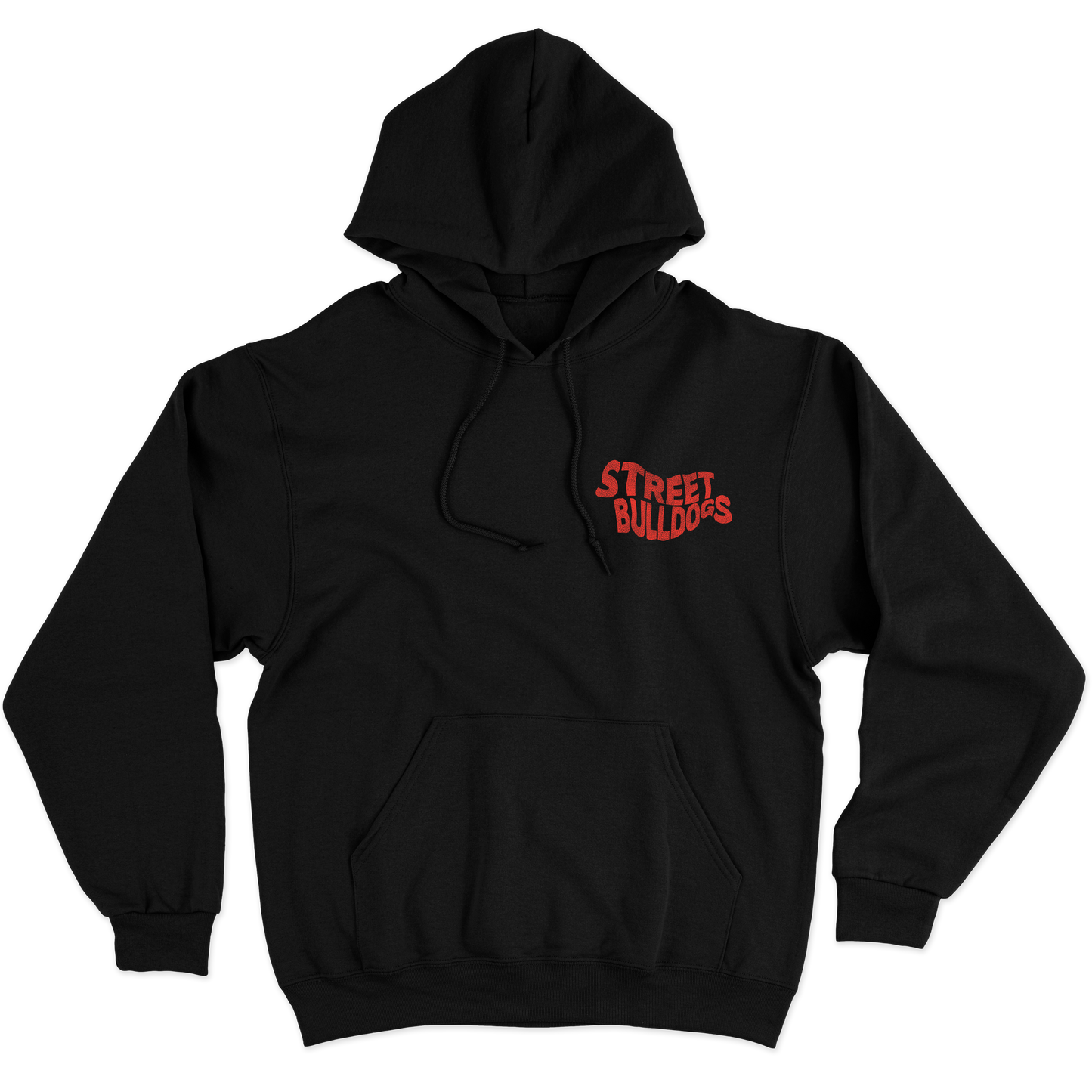 Street Bulldogs (Moletom Canguru Preto)  - Bulldogs