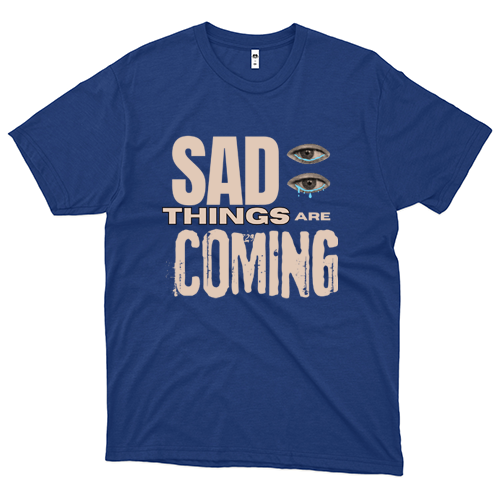 Heart (Camiseta Azul Royal) - Sad Things Are Coming