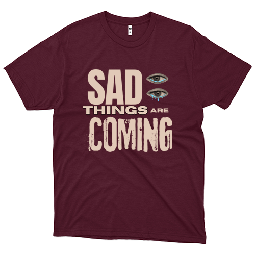 Heart (Camiseta Bordô) - Sad Things Are Coming