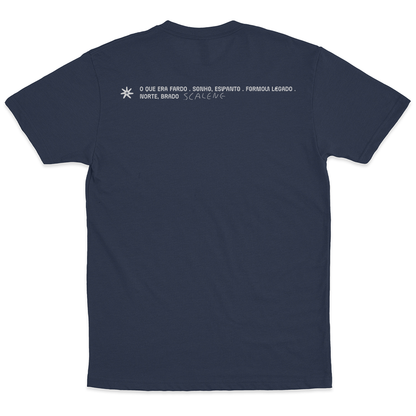 Scalene (Camiseta Azul Marinho) - Peguei Ar
