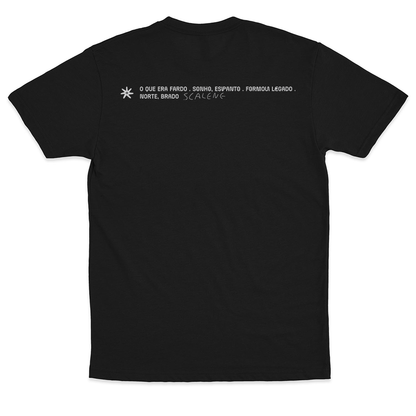 Scalene (Camiseta Preta) - Peguei Ar