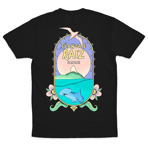 Planta e Raiz (Camiseta Preta) - Ao Vivo em Noronha II