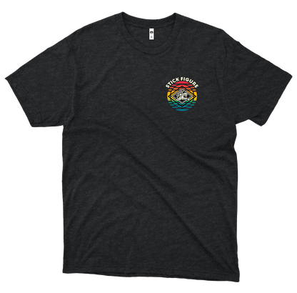 Stick Figure (Camiseta Preta) - Ocean