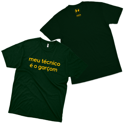 ADDM (Camiseta Verde Floresta) - Técnico Garçom
