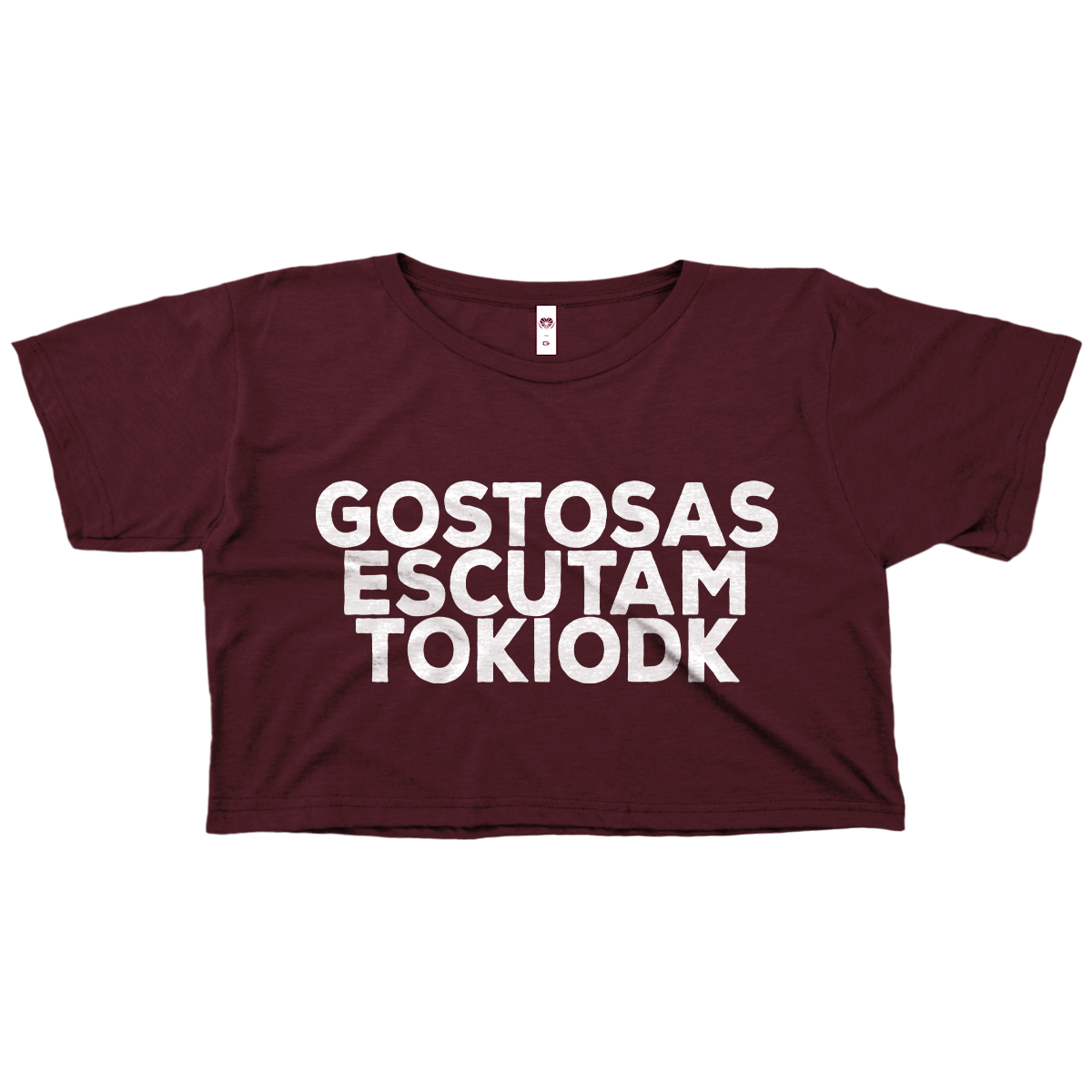 TOKIODK (Cropped Bordô) - Gostosas Escutam TOKIODK