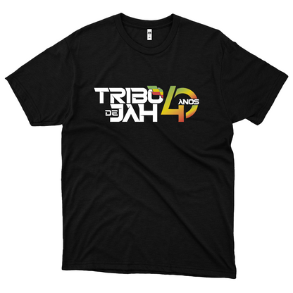 Tribo de Jah (Camiseta Preta) - 40 anos