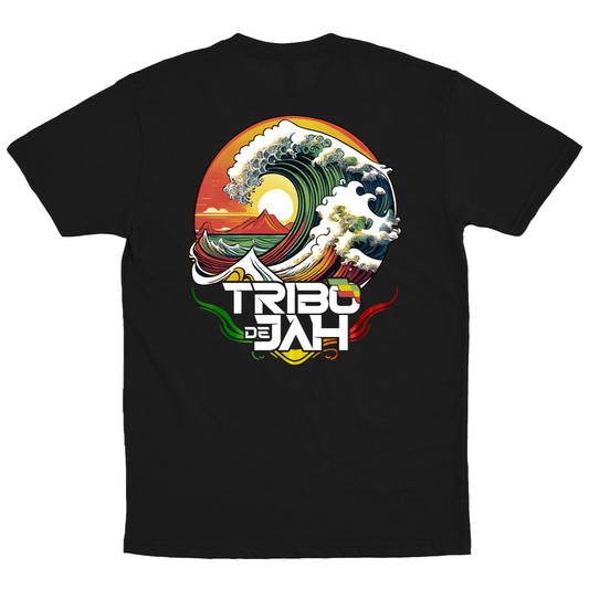 Tribo de Jah (Camiseta Preta) - Uma Onda Que Passou