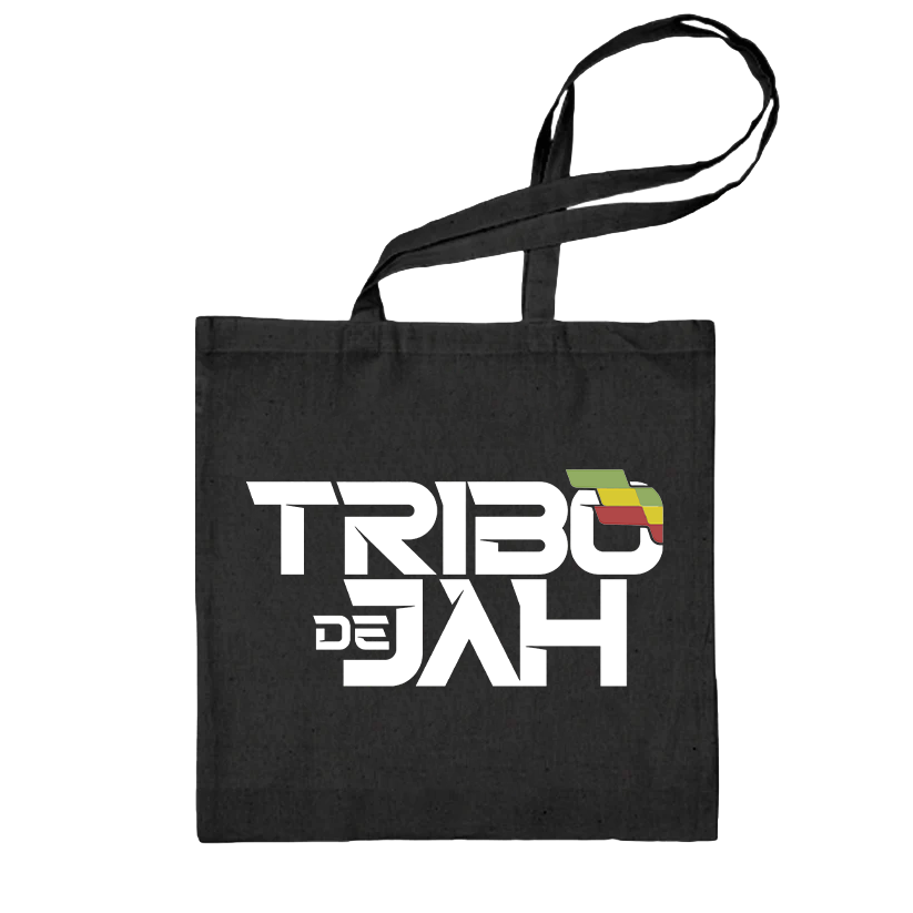 Tribo de Jah (Tote Bag Preto) - Logo