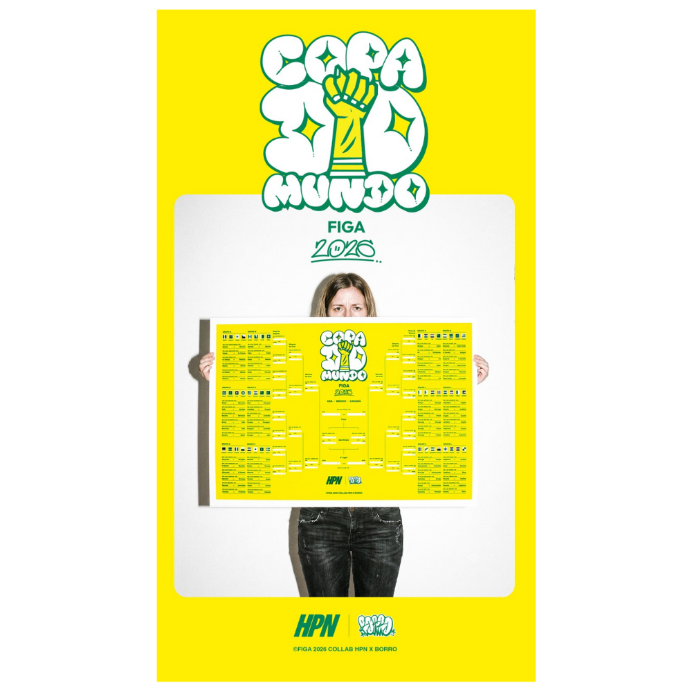 HPN (Camiseta Azul Marinho)  - Copa da Figa + Poster da Copa