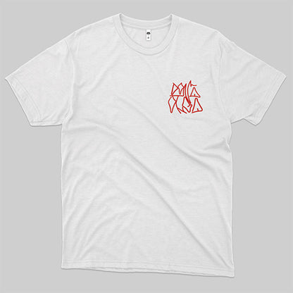 Dona Olga (Camiseta Branca) - Dona Olga Escrita Vermelha