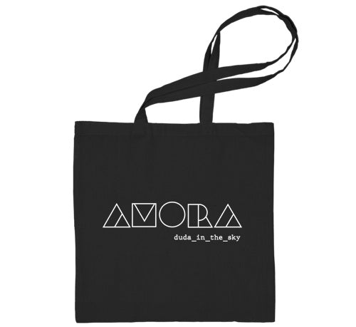 Duda in the Sky - Tote Bag Preta - Amora