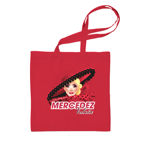 Mercedez Vulcão ( Tote Bag Vermelho) - Fuego