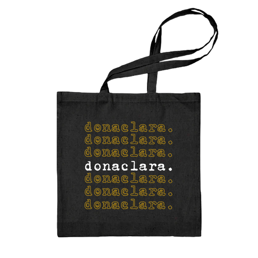 donaclara. ( Tote Bag Preta) - donaclara.