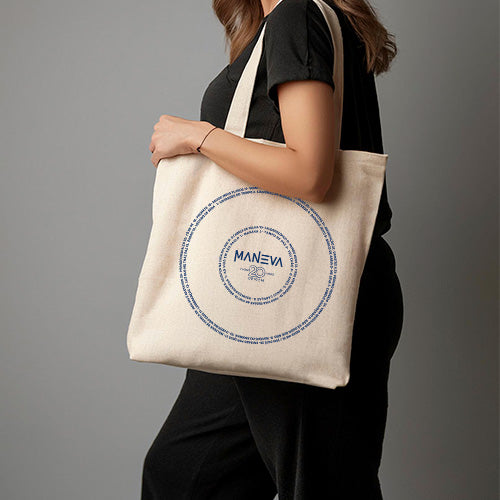 Maneva (Totebag Algodão Cru) - Turnê 20 Anos Origem