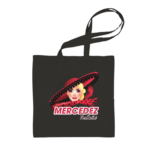 Mercedez Vulcão ( Tote Bag Preta) - Fuego