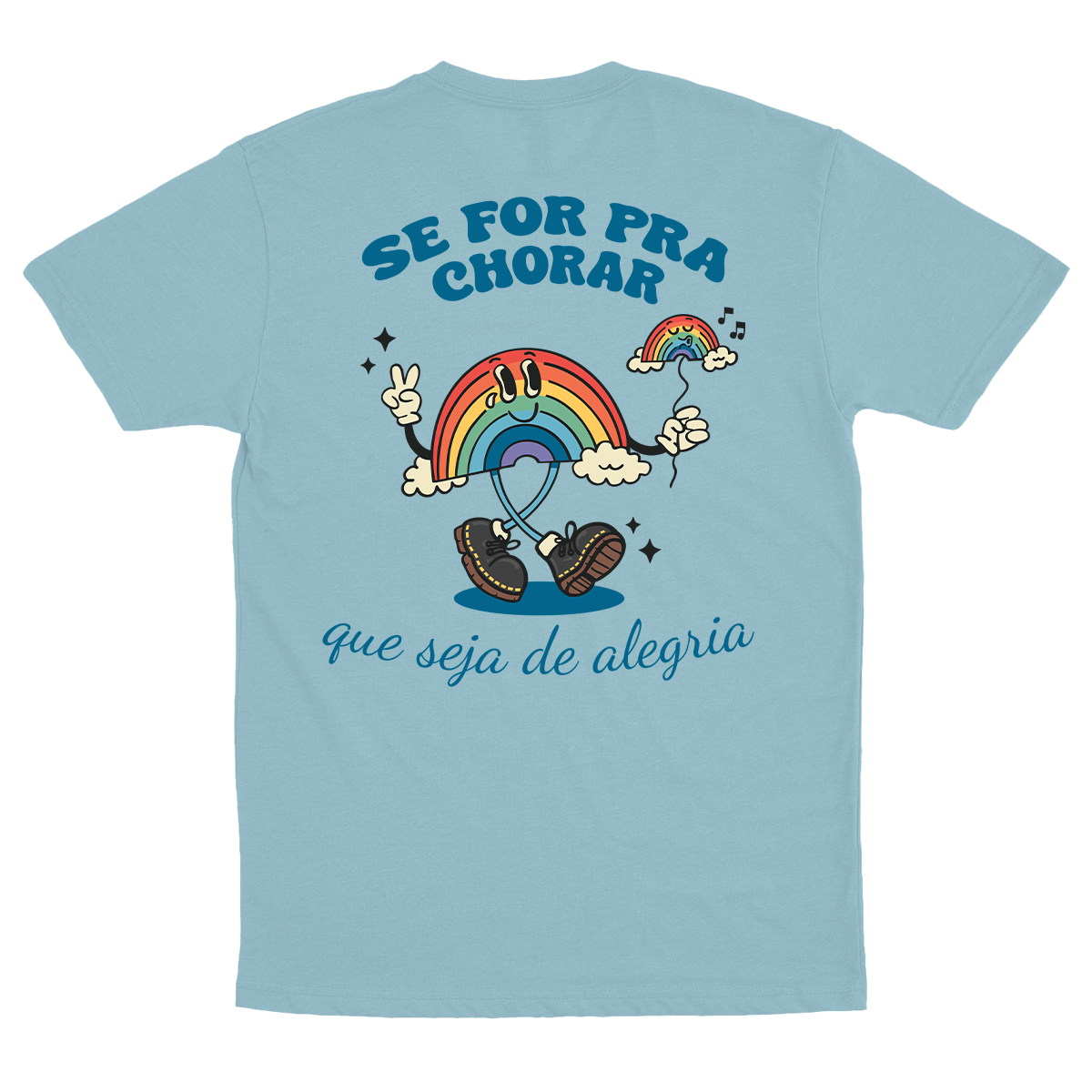 Vitor Kley (Camiseta Azul Bebê) - Arco íris