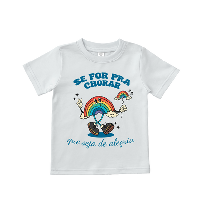 Vitor Kley (Camiseta Infantil Branca) - Arco Irís