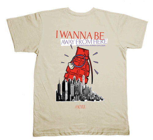 Pitty (Camiseta) - I Wanna Be Away From Here