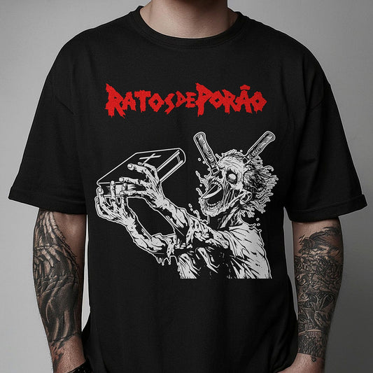 Ratos de Porão (Camiseta Preta) - Neo Crente