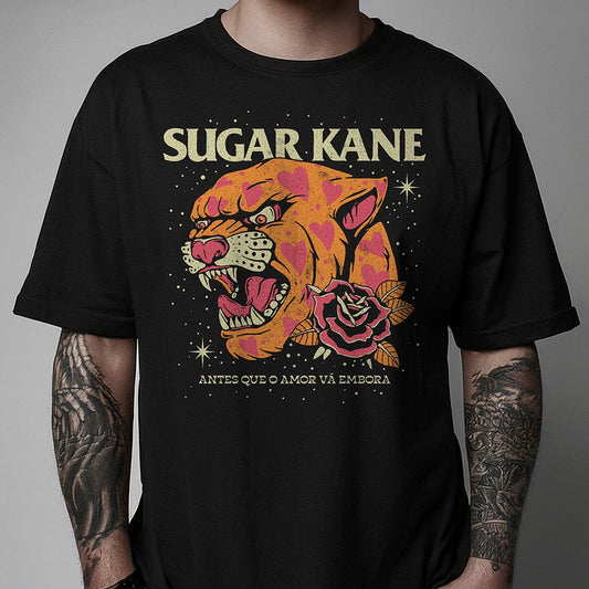 Sugar Kane (Camiseta Preta) - Onça