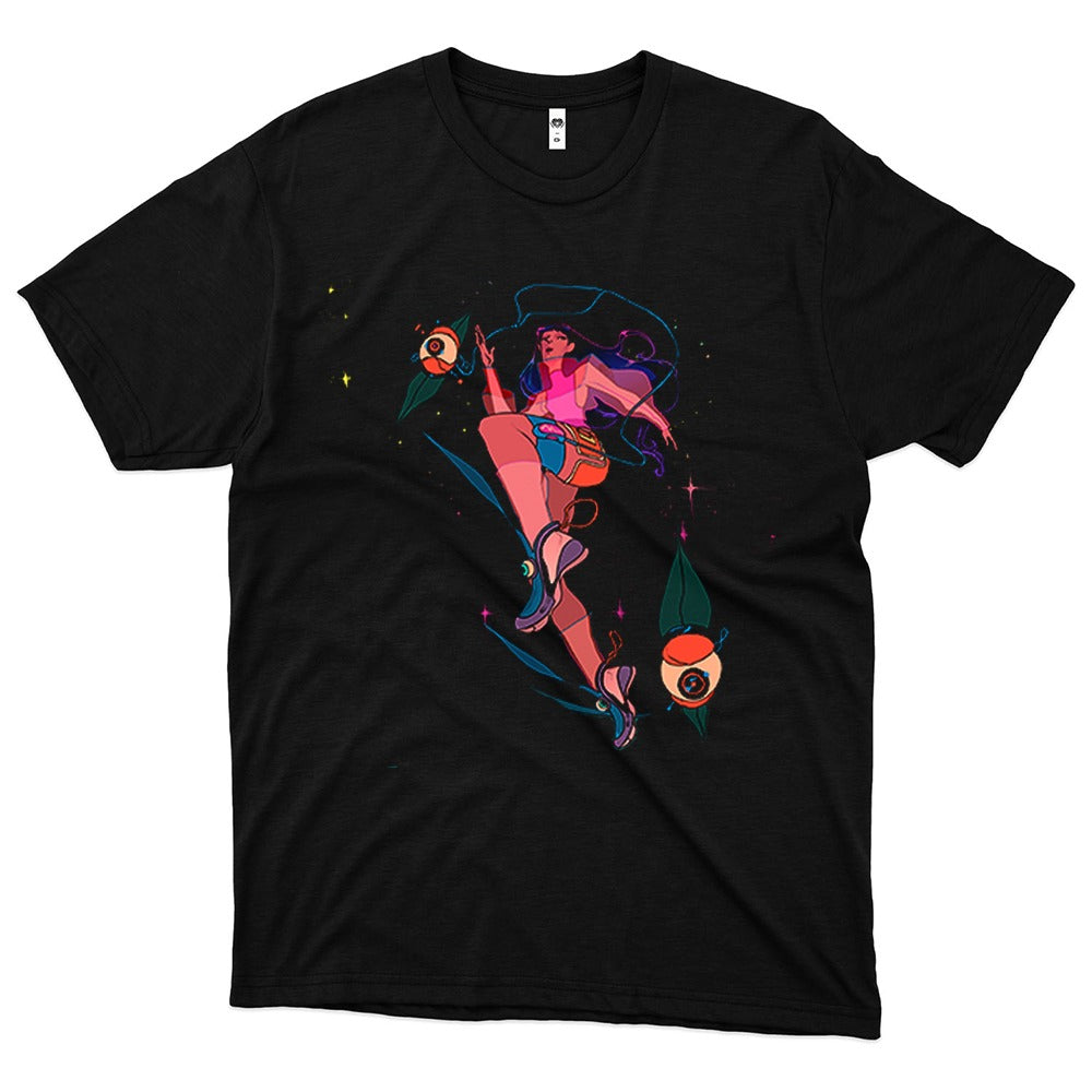 Jaloo (Camiseta Preta) -  Corredora