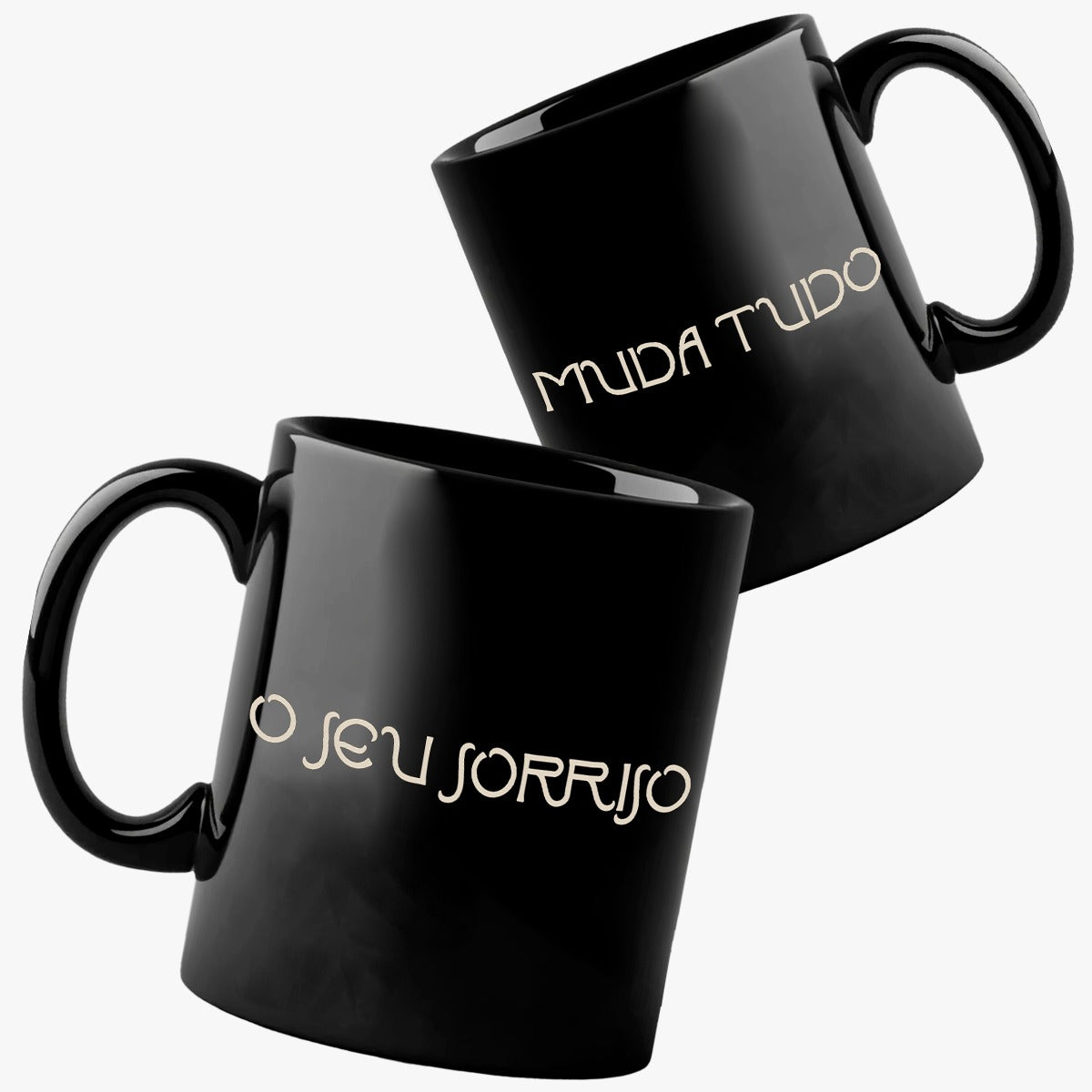 Dani Black (Caneca Preta) - Seu Sorriso Muda Tudo