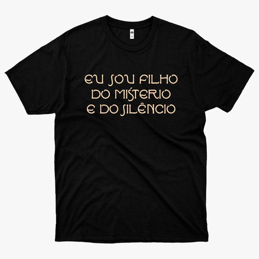Dani Black (Camiseta Preta) -Sou Filho do MÍsterio e do Silencio