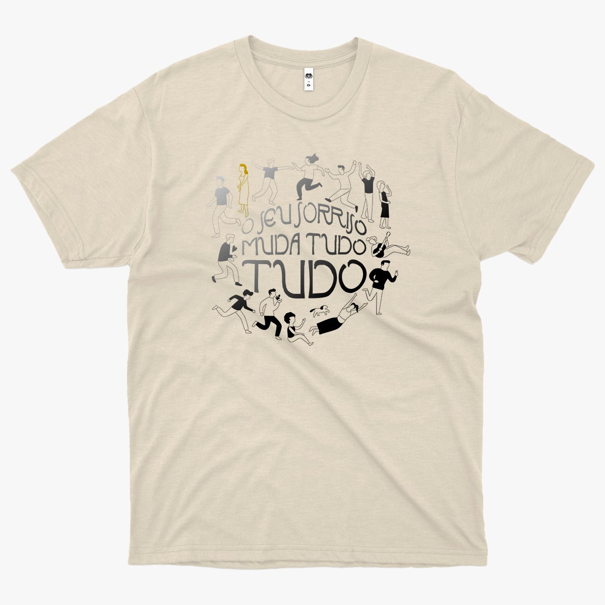 Dani Black (Camiseta Off-White) -Seu Sorrisso Muda Tudo