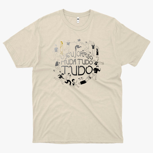 Dani Black (Camiseta Off-White) -Seu Sorrisso Muda Tudo