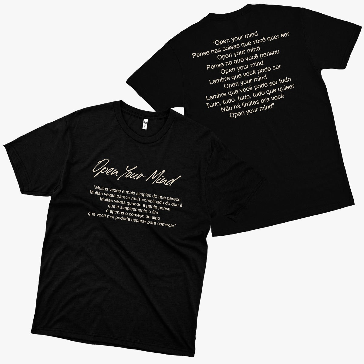 Dani Black (Camiseta Preta) - Open Your Mind