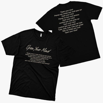 Dani Black (Camiseta Preta) - Open Your Mind