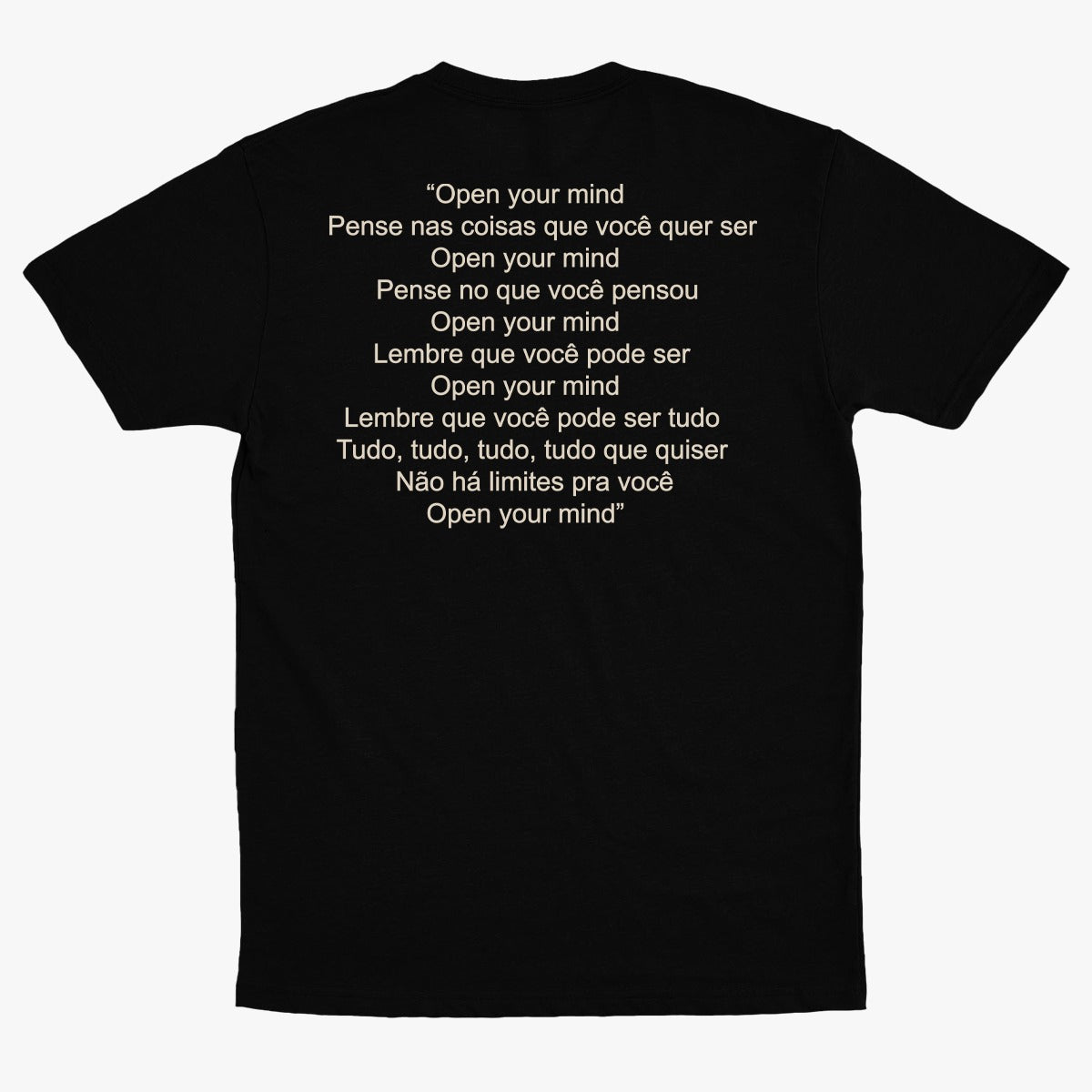 Dani Black (Camiseta Preta) - Open Your Mind