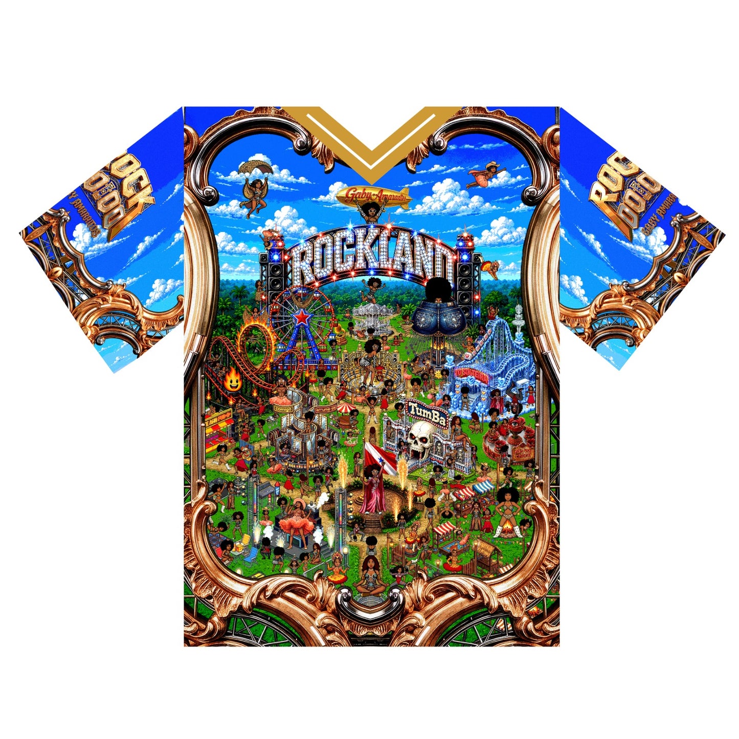 Gaby Amarantos (Camisa Jersey) - RockLand