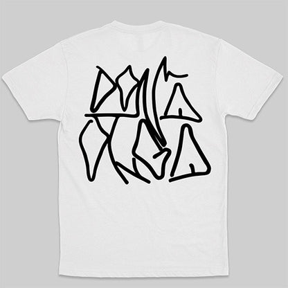 Dona Olga (Camiseta Branca) - Dona Olga Escrita Preta