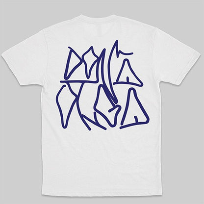 Dona Olga (Camiseta Branca) - Dona Olga Escrita Roxa