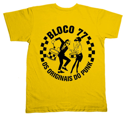 Bloco 77 (Camiseta) - Os Originais do Punk