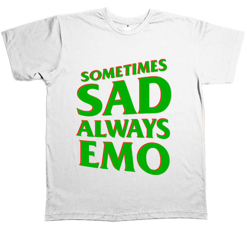 Bloco Emo (Camiseta) - Sometimes Sad Always Emo