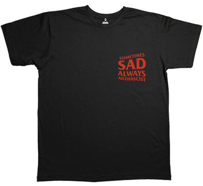 Bloco Emo (Camiseta) - Sometimes Sad Always Antifascist