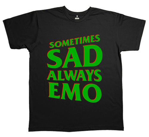 Bloco Emo (Camiseta) - Sometimes Sad Always Emo