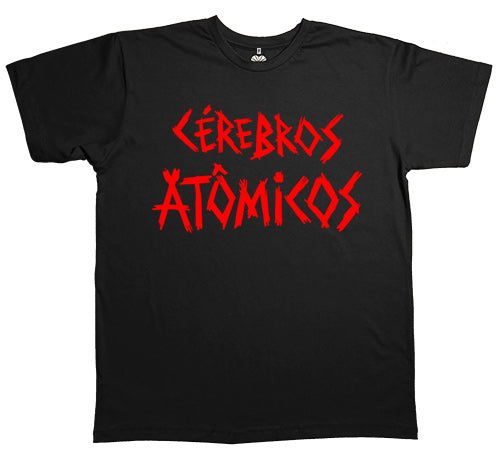 BNegão (Camiseta) - Cérebros Atômicos (Vermelho)