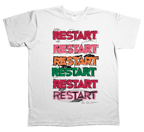 Restart (Camiseta) - Branca II