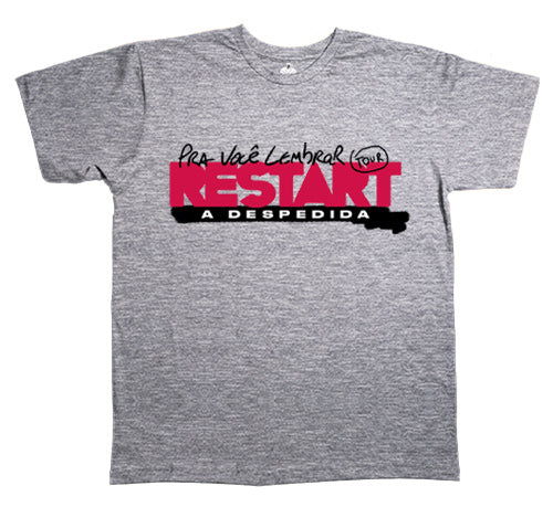 Restart (Camiseta) - Cinza