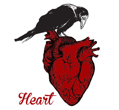 Heart (Camiseta) - Corvo