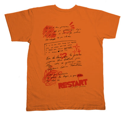 Restart (Camiseta) - Laranja