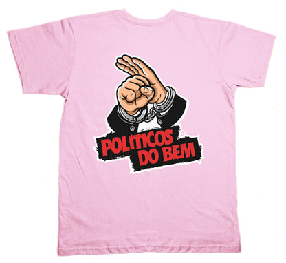 Políticos do Bem (Camiseta) - Logo Pequeno