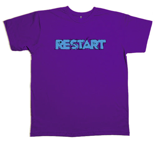 Restart (Camiseta) - Roxa