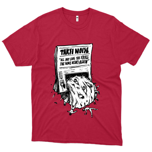 Täksî Noise (Camiseta) - The Same News Again  III