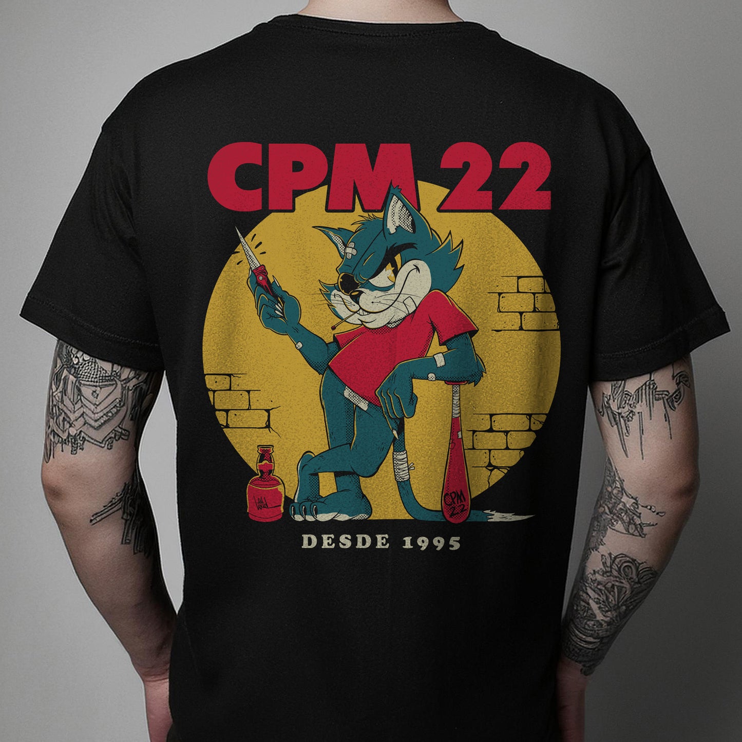 CPM 22 (Camiseta) - Gato