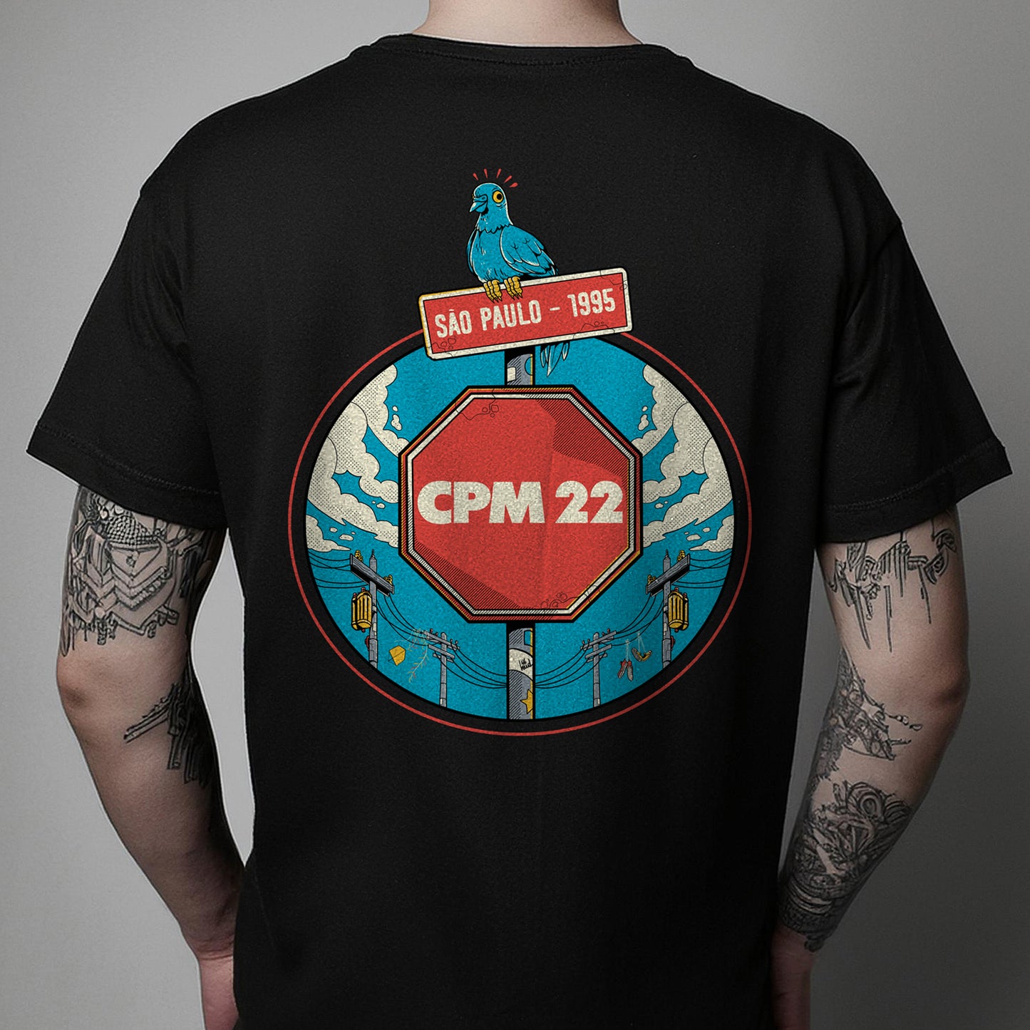 CPM 22 (Camiseta) - Pomba