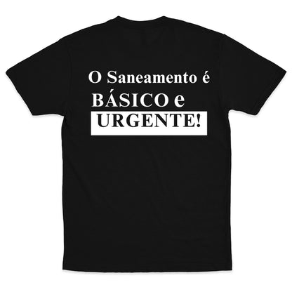 Biosaneamento - (Camiseta) Saneamento Básico é Urgente